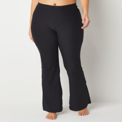 Yoga Mid-Rise Foldover Leggings