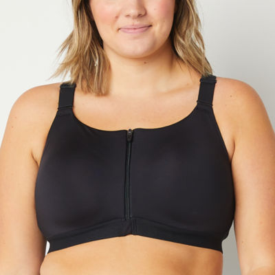 PowerPress Medium Support Strappy Sports Bra for Women XS-XXL