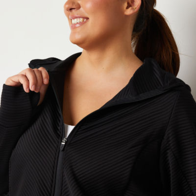 Xersion Womens Long Sleeve Hoodie Plus