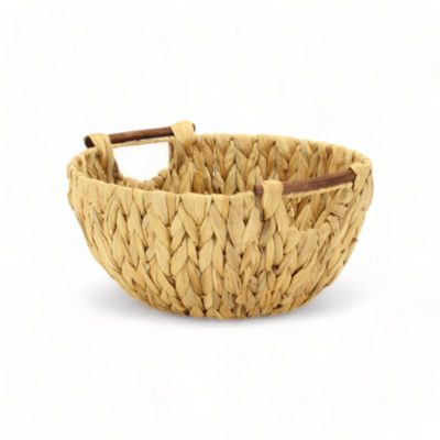 Woven Water Hyacinth Basket