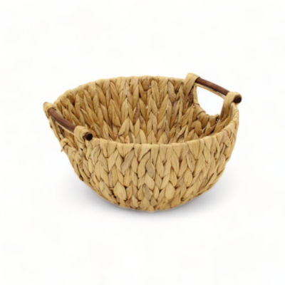 Woven Water Hyacinth Basket