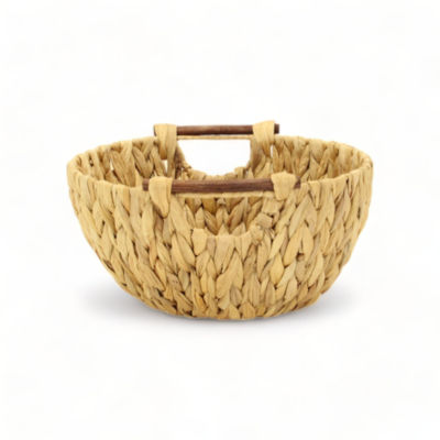 Woven Water Hyacinth Basket