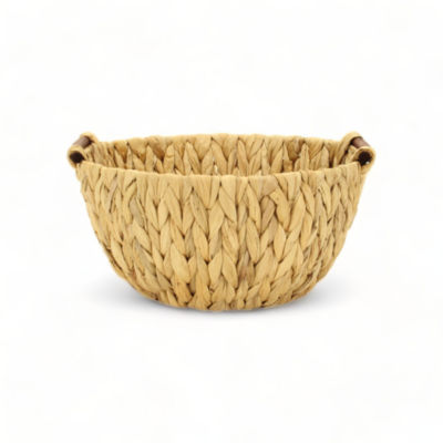 Woven Water Hyacinth Basket