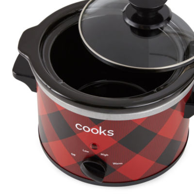 Cooks 1.5-Quart Buffalo Check Slow cooker