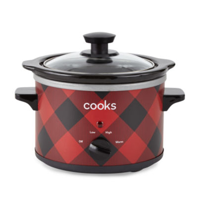 Cooks 1.5-Quart Buffalo Check Slow cooker