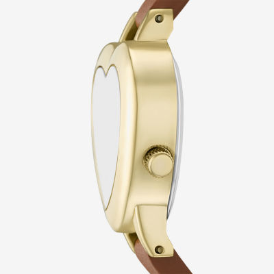 Womens Brown Strap Watch Fmdjo326