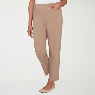 Alfred Dunner Vienna Womens Straight Pull-On Pant
