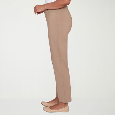 Alfred Dunner Vienna Womens Straight Pull-On Pant