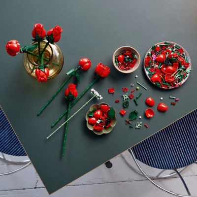 LEGO® Botanicals Bouquet Of Roses Building Blocks 822-pc.