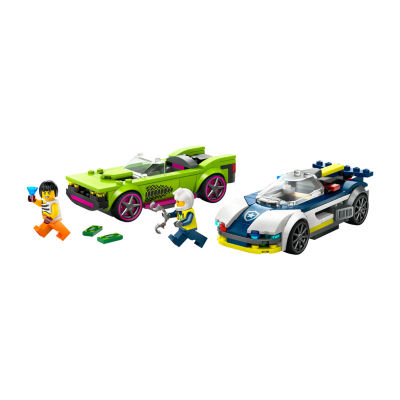 LEGO® City Police Car Chase Building Blocks 213-pc.