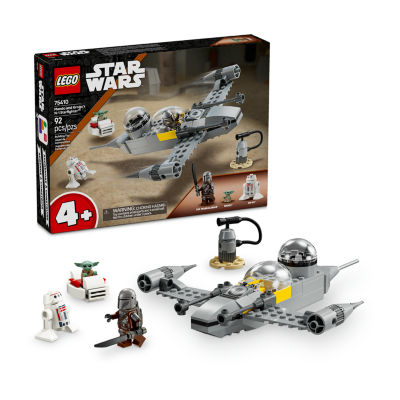 LEGO® Star Wars™ Mando And Grogu'S N-1 Starfighter Building Blocks 92-pc.