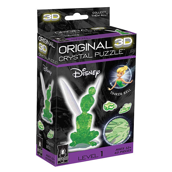 BePuzzled 3D Crystal Puzzle - Disney Tinker Bell:43 Pcs