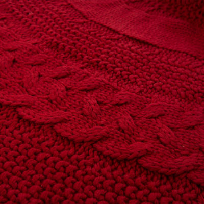 Glitzhome Knitted Indoor Tree Skirt