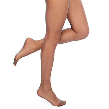 Cotton Full Support Control Top Reinforced Toe Pantyhose