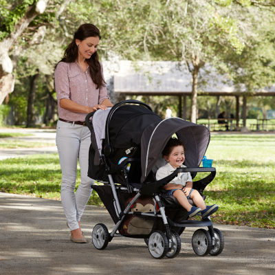 Graco Duo Glider Click Connect Double Stroller - Glacier