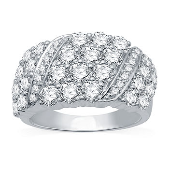 Louis Vuitton Diamond Crown White Gold Cocktail Ring
