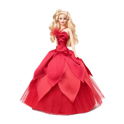 Barbie Signature 2022 Holiday Barbie Doll, Blonde Hair
