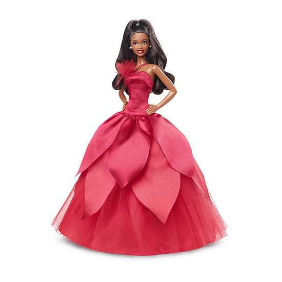 Barbie Signature - 2022 Holiday Barbie Doll, Dark-Brown Hair