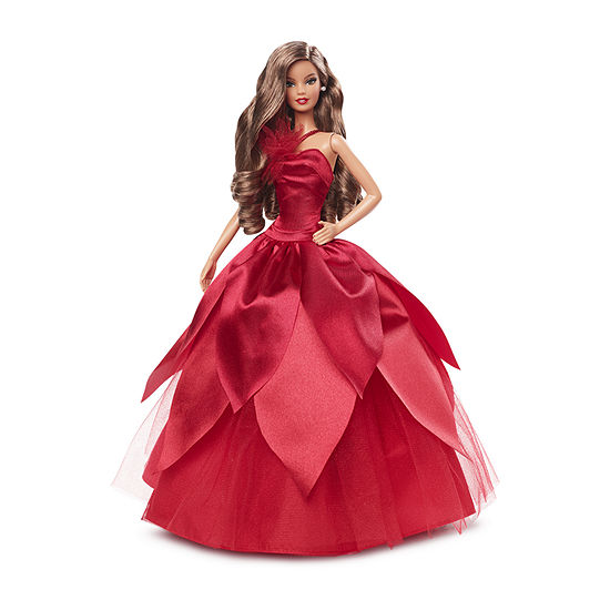 Barbie Signature - 2022 Holiday Barbie Doll, Light-Brown Hair