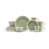 メーカー 一覧 Baum Imperial Green 16-pc. Ceramic Dinnerware Set, Color アロマグッズ