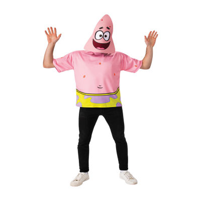 Womens Patrick Star Costume Spongebob Squarepants, Color Multi