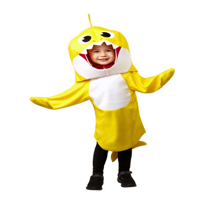 Toddler Unisex Yellow Baby Shark 2-pc. Costume