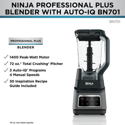 Ninja Professional Plus 3 Speed Food Processor With Auto iQ Silver