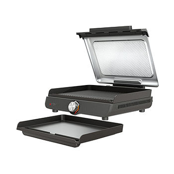 Ninja Sizzle Electric Indoor Grill + Griddle GR101, Color: Gray - JCPenney