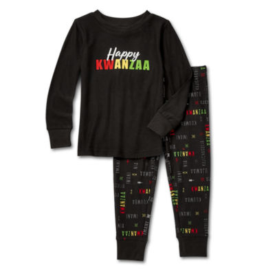 Hope & Wonder Toddler Unisex 2-pc. Kwanzaa Pajama Set