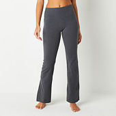 Champion Womens Soft Touch Flare Pull-On Pants, Color: Black