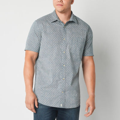 Big and tall on sale polo button down shirts