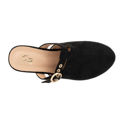 New York & Company Nyomi Womens Closed Toe Clogs