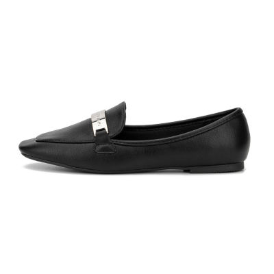 New York & Company Womens Harleigh Square Toe Loafers