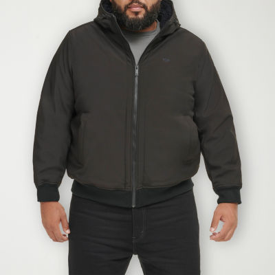 JF J.Ferrar Mens Water Resistant Midweight Topcoat | Black | Regular X-Large | Coats + Jackets Topcoats | Water Resistant