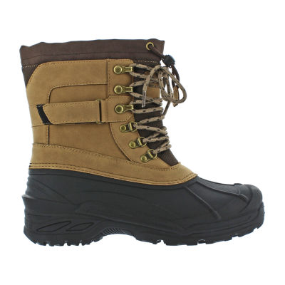 Weatherproof Mens Carl Waterproof Insulated Flat Heel Winter Boots