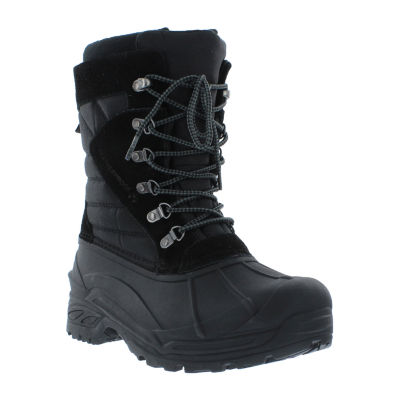 Weatherproof Mens Badger Waterproof Insulated Flat Heel Winter Boots