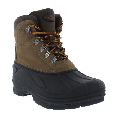 Weatherproof Mens Alfred Waterproof Insulated Flat Heel Winter Boots