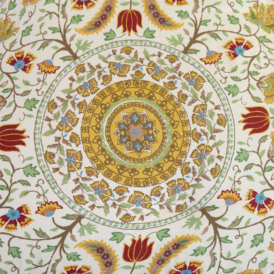 Indigo Bazaar Joanne 5-pc. Reversible Embroidered Comforter Set