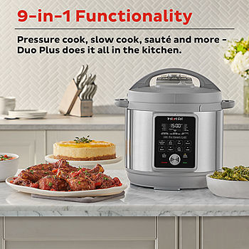 Instant® 6-Quart Duo™ Plus Multi-Use Pressure Cooker 112-0169-01, Color:  Gray - JCPenney