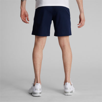 PUMA Teamsport Mens Mid Rise Moisture Wicking Workout Shorts