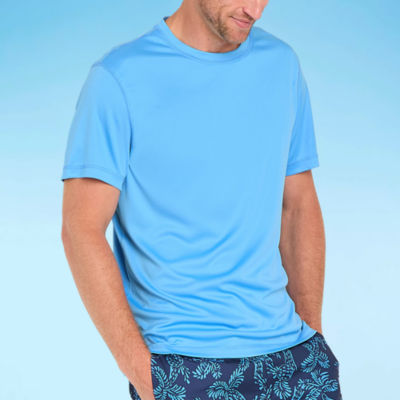 St. John's Bay Mens Short Sleeve Swim Shirt