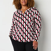 Jcpenney plus size dressy tops on sale