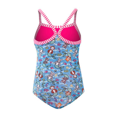 Dolfin Toddler & Little Girls One Piece Swimsuit