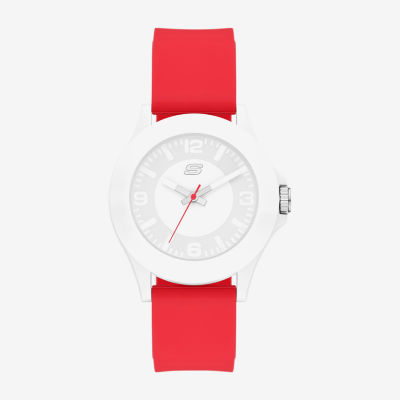 Skechers World Cup Rosencrans Mens Red Strap Watch Sr6359