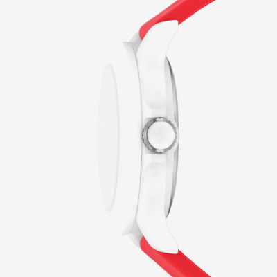 Skechers World Cup Rosencrans Mens Red Strap Watch Sr6359