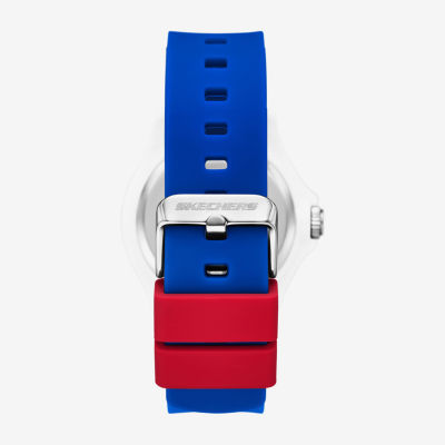 Skechers World Cup Rosencrans Mens Multicolor Strap Watch Sr6362