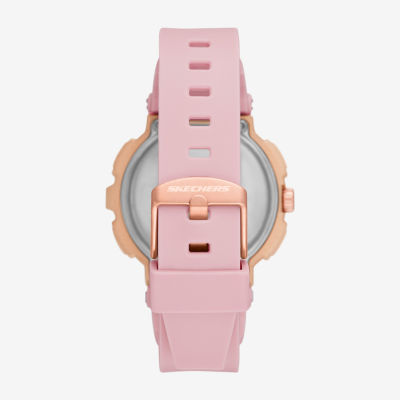 Skechers Womens Pink Strap Watch Sr2153