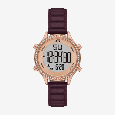 Skechers Womens Red Strap Watch Sr6342
