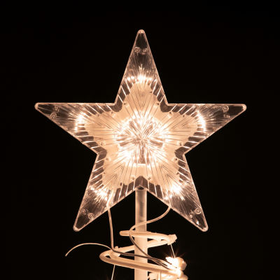 Set of 3 Clear Lighted Spiral Christmas Trees - 3'  4'  and 6'