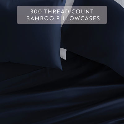 Casual Comfort Sateen Weave Rayon From Bamboo Temperature Regulating Pillowcase